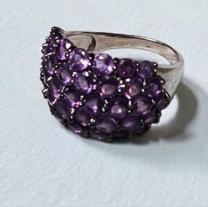 Elegant Purple Gemstone Ring